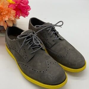 Timberland Earthkeepers Gray Suede Oxford Sz 8. MS1343E